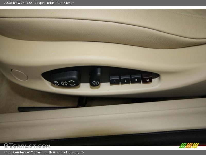 Controls of 2008 Z4 3.0si Coupe