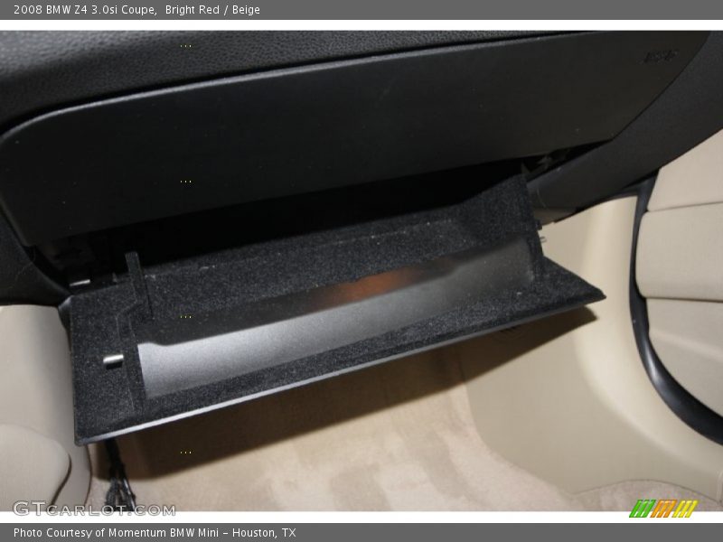 Glove Box - 2008 BMW Z4 3.0si Coupe