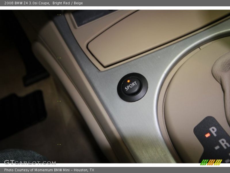 Bright Red / Beige 2008 BMW Z4 3.0si Coupe