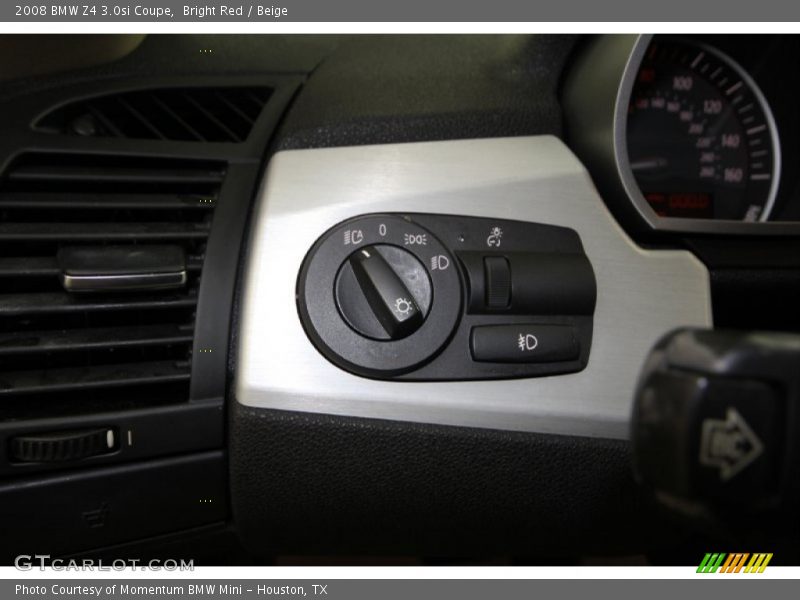 Controls of 2008 Z4 3.0si Coupe