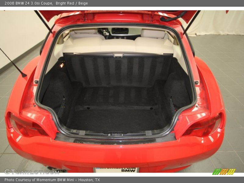  2008 Z4 3.0si Coupe Trunk