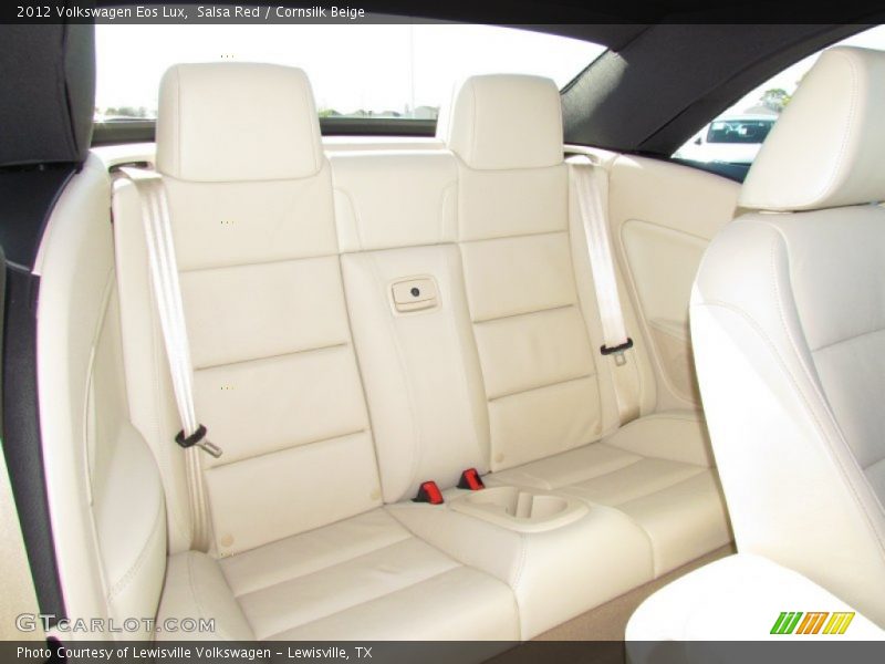 Salsa Red / Cornsilk Beige 2012 Volkswagen Eos Lux