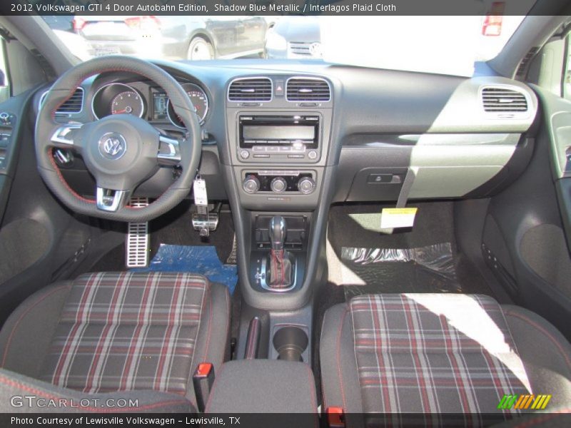 Dashboard of 2012 GTI 4 Door Autobahn Edition