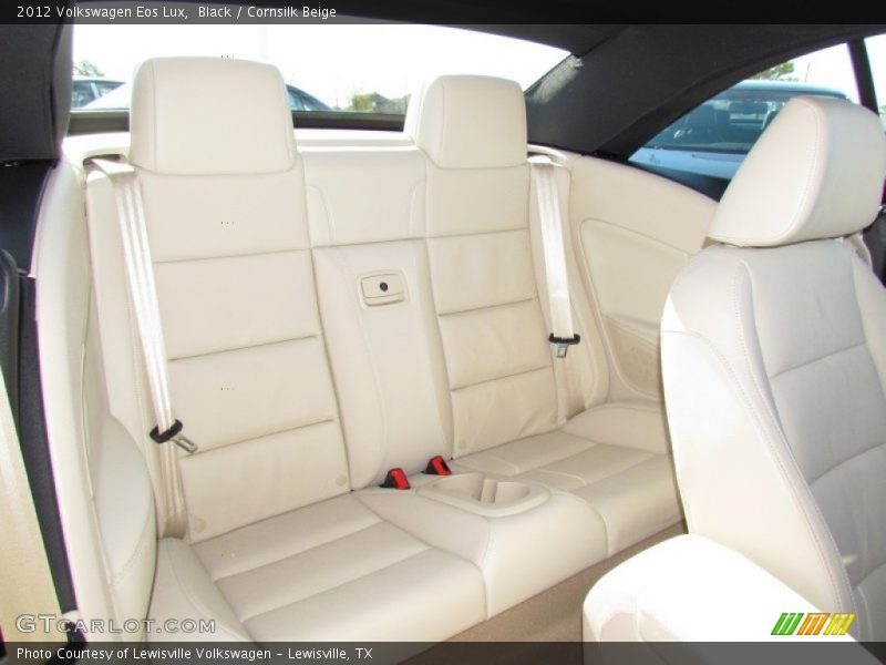 Black / Cornsilk Beige 2012 Volkswagen Eos Lux