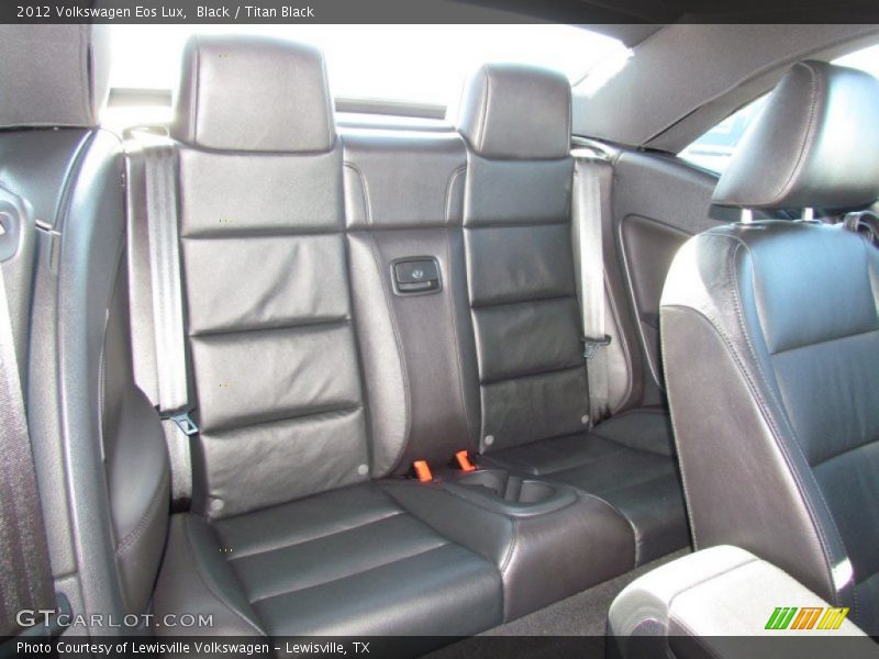 Black / Titan Black 2012 Volkswagen Eos Lux