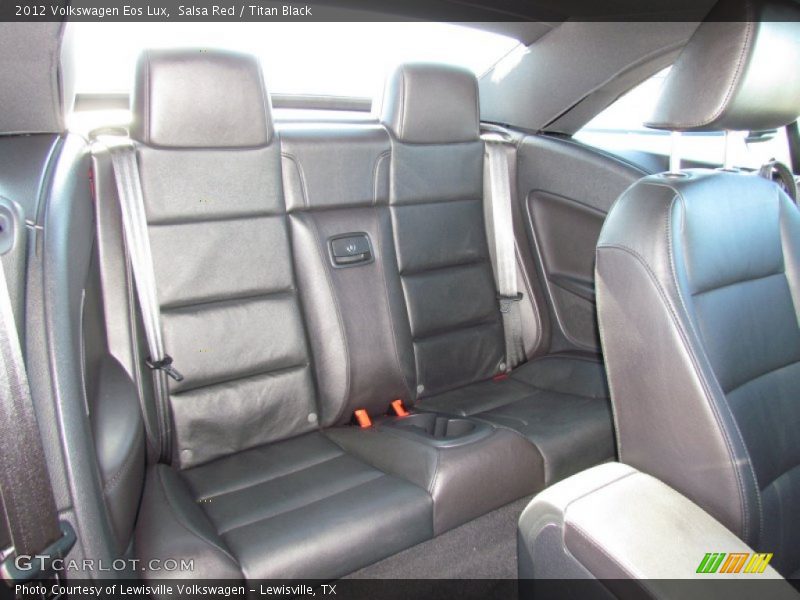 Salsa Red / Titan Black 2012 Volkswagen Eos Lux