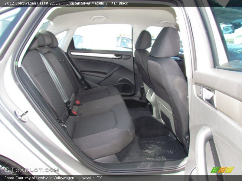 Tungsten Silver Metallic / Titan Black 2012 Volkswagen Passat 2.5L S