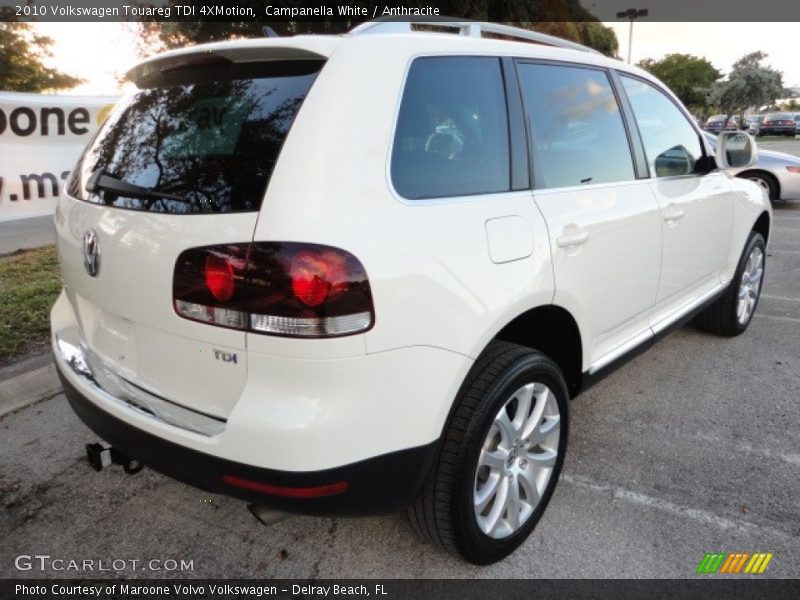 Campanella White / Anthracite 2010 Volkswagen Touareg TDI 4XMotion