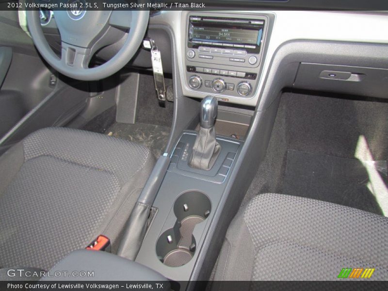 Tungsten Silver Metallic / Titan Black 2012 Volkswagen Passat 2.5L S