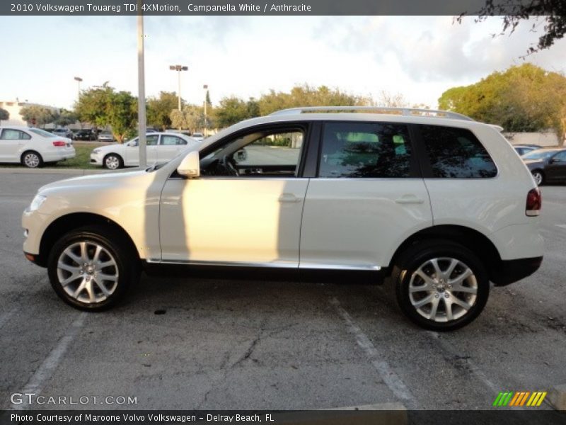 Campanella White / Anthracite 2010 Volkswagen Touareg TDI 4XMotion