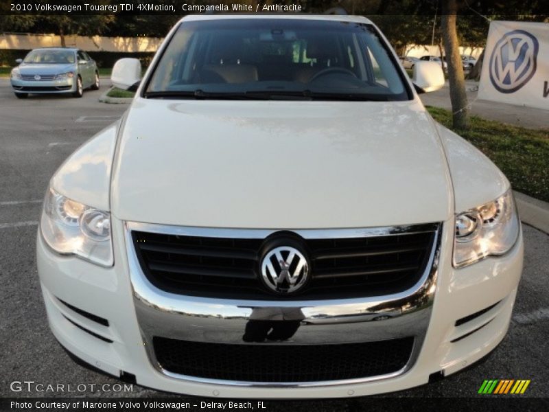 Campanella White / Anthracite 2010 Volkswagen Touareg TDI 4XMotion