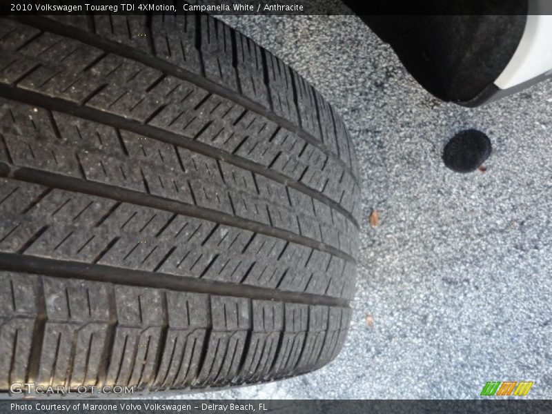 Campanella White / Anthracite 2010 Volkswagen Touareg TDI 4XMotion