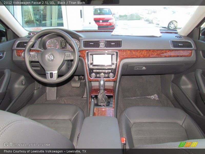 Dashboard of 2012 Passat 2.5L SEL