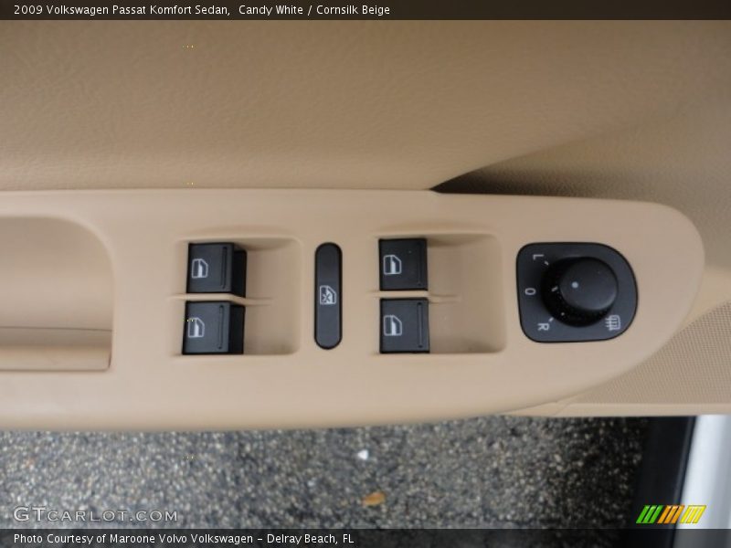 Candy White / Cornsilk Beige 2009 Volkswagen Passat Komfort Sedan