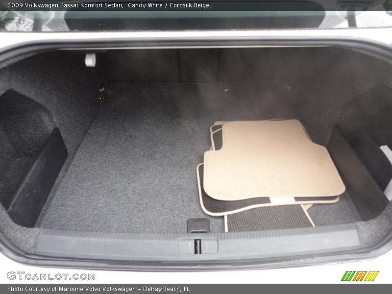 Candy White / Cornsilk Beige 2009 Volkswagen Passat Komfort Sedan