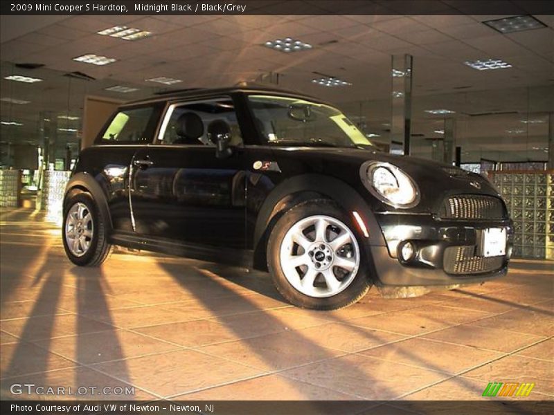 Midnight Black / Black/Grey 2009 Mini Cooper S Hardtop