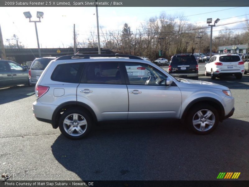 Spark Silver Metallic / Black 2009 Subaru Forester 2.5 X Limited