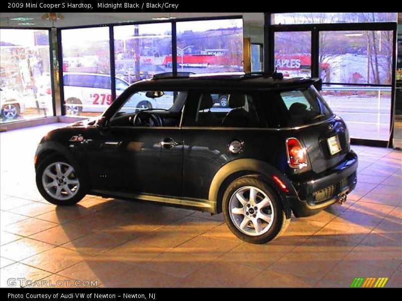 Midnight Black / Black/Grey 2009 Mini Cooper S Hardtop
