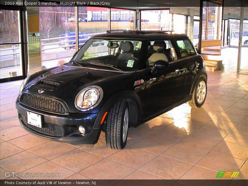 Midnight Black / Black/Grey 2009 Mini Cooper S Hardtop