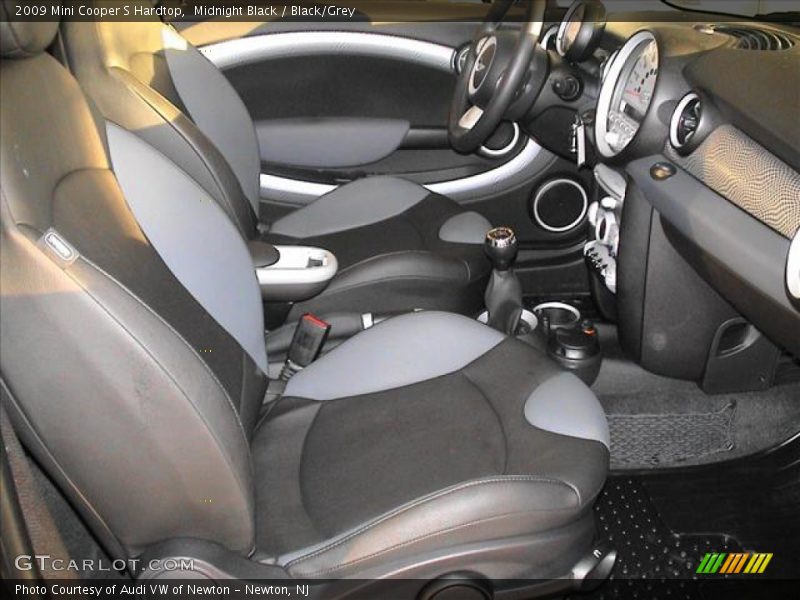 Midnight Black / Black/Grey 2009 Mini Cooper S Hardtop