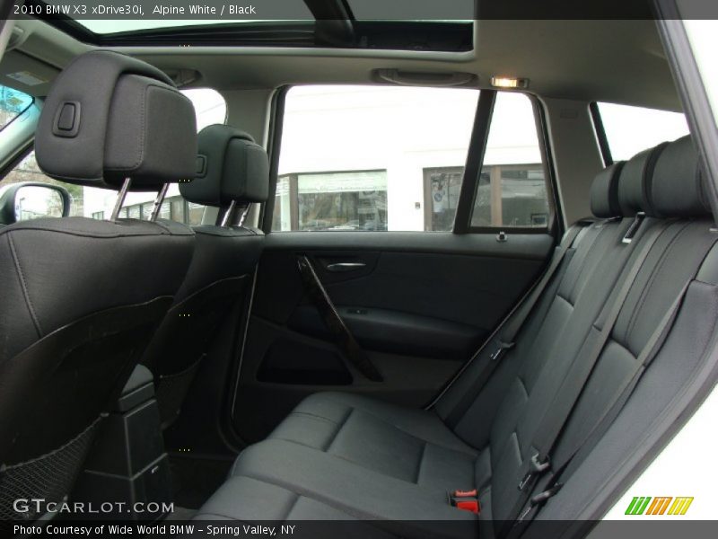 Alpine White / Black 2010 BMW X3 xDrive30i