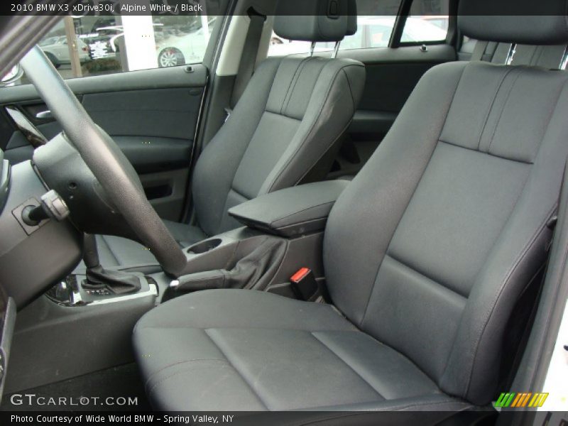 Alpine White / Black 2010 BMW X3 xDrive30i