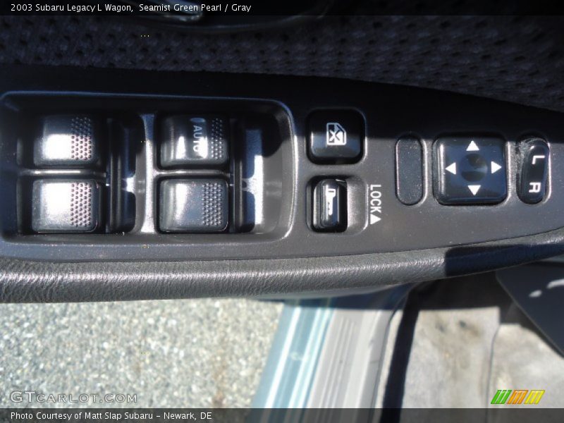 Seamist Green Pearl / Gray 2003 Subaru Legacy L Wagon