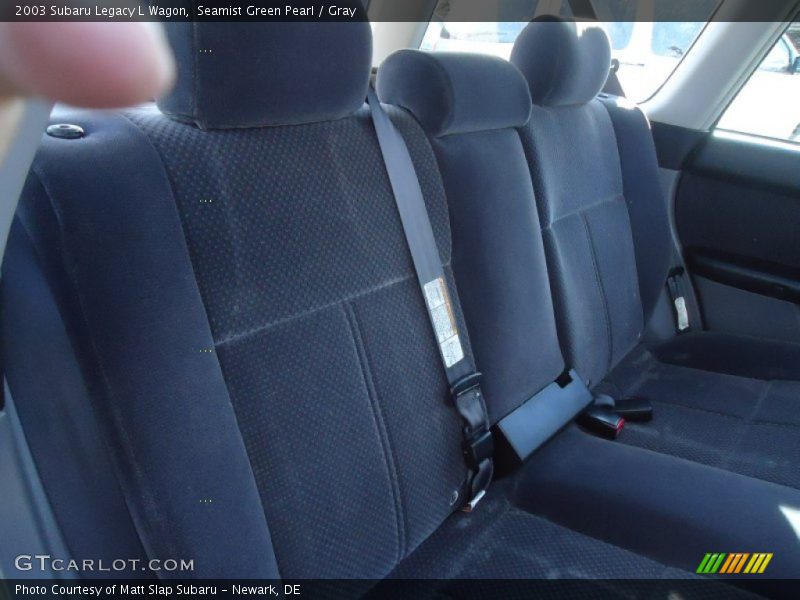 Seamist Green Pearl / Gray 2003 Subaru Legacy L Wagon