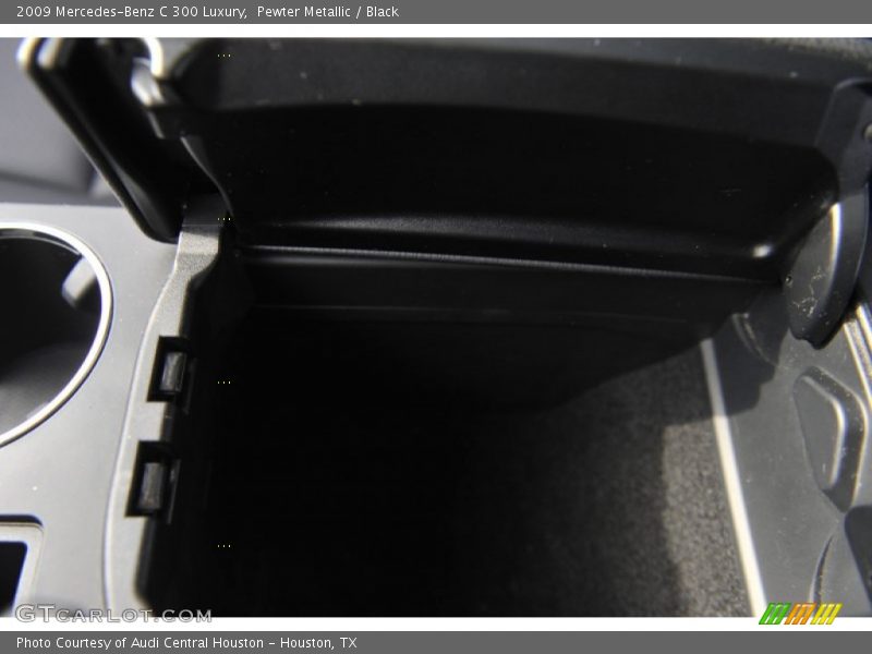 Pewter Metallic / Black 2009 Mercedes-Benz C 300 Luxury