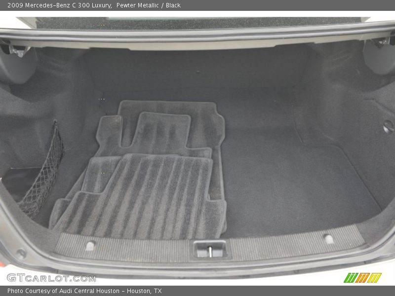 Pewter Metallic / Black 2009 Mercedes-Benz C 300 Luxury