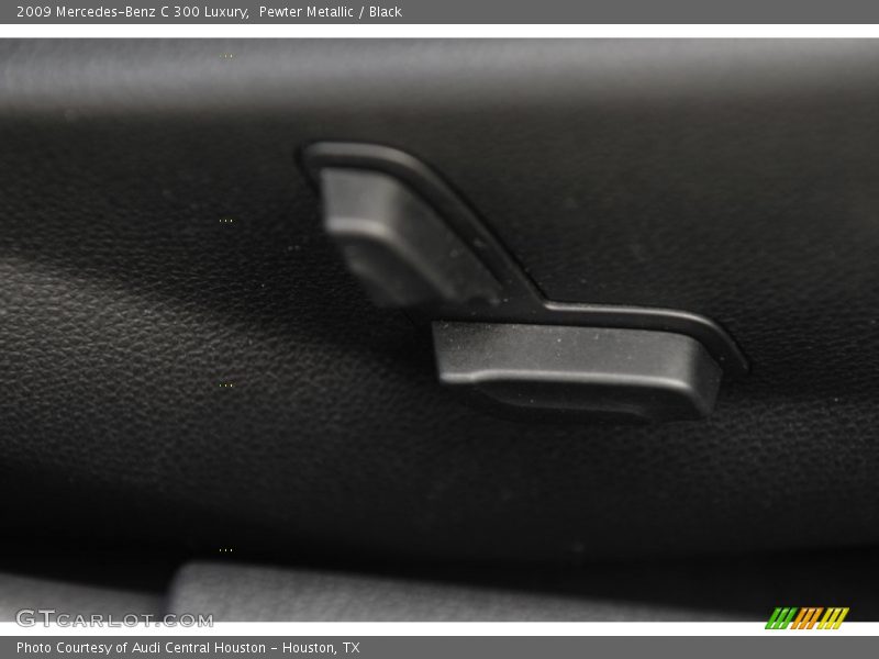 Pewter Metallic / Black 2009 Mercedes-Benz C 300 Luxury
