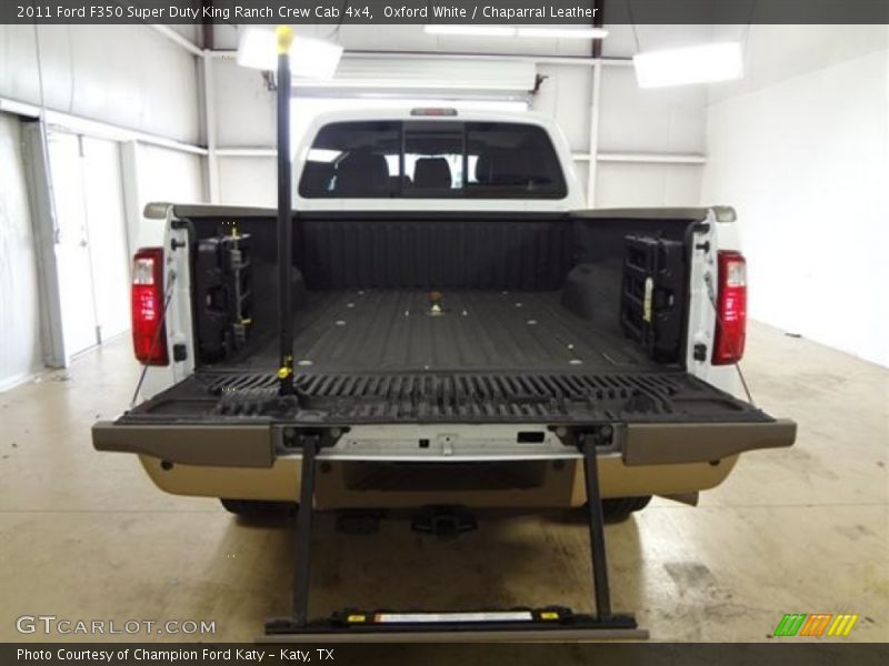 Oxford White / Chaparral Leather 2011 Ford F350 Super Duty King Ranch Crew Cab 4x4