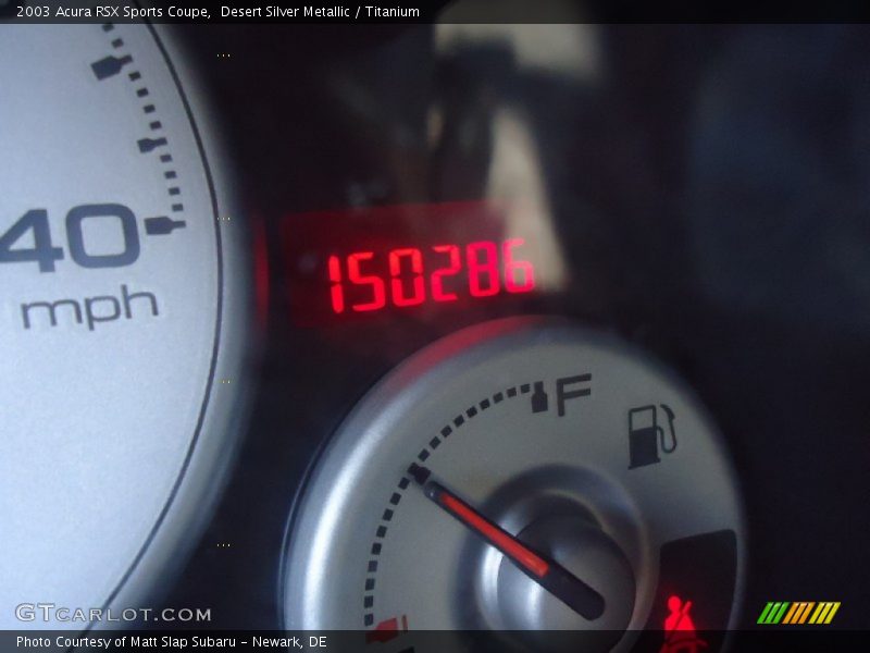 Desert Silver Metallic / Titanium 2003 Acura RSX Sports Coupe