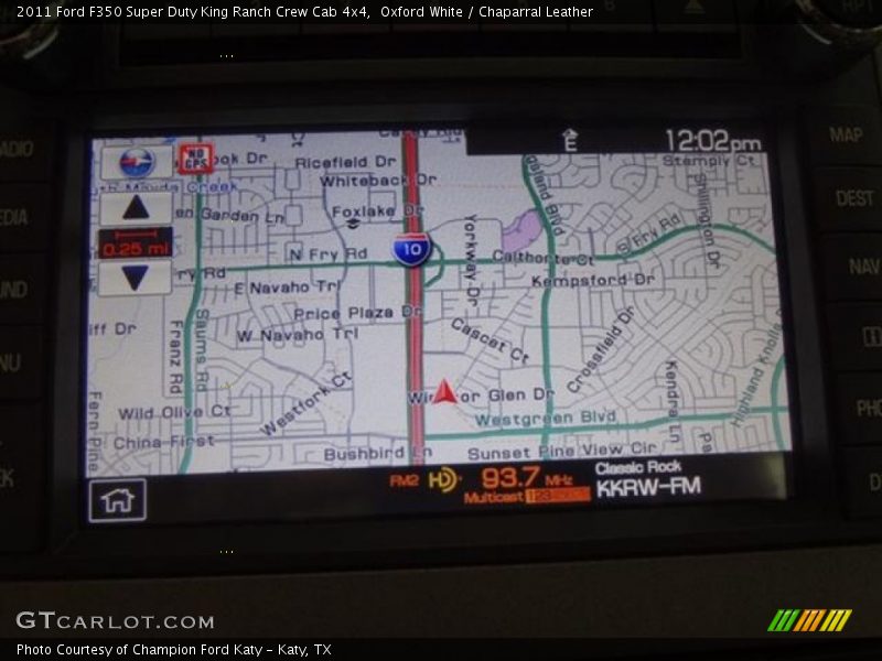 Oxford White / Chaparral Leather 2011 Ford F350 Super Duty King Ranch Crew Cab 4x4