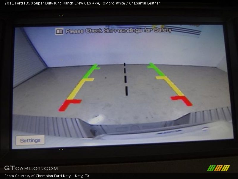 Oxford White / Chaparral Leather 2011 Ford F350 Super Duty King Ranch Crew Cab 4x4