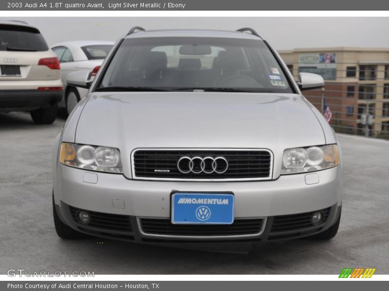 Light Silver Metallic / Ebony 2003 Audi A4 1.8T quattro Avant