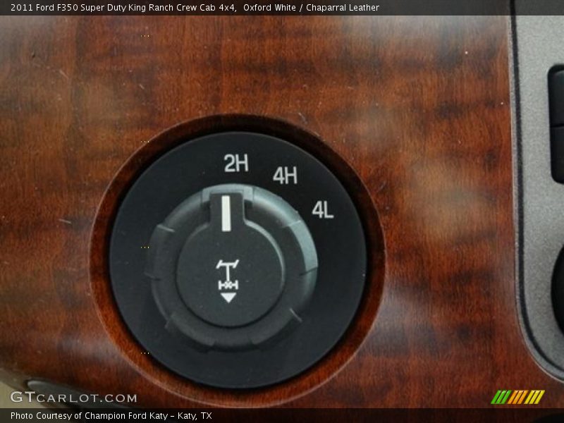 Oxford White / Chaparral Leather 2011 Ford F350 Super Duty King Ranch Crew Cab 4x4