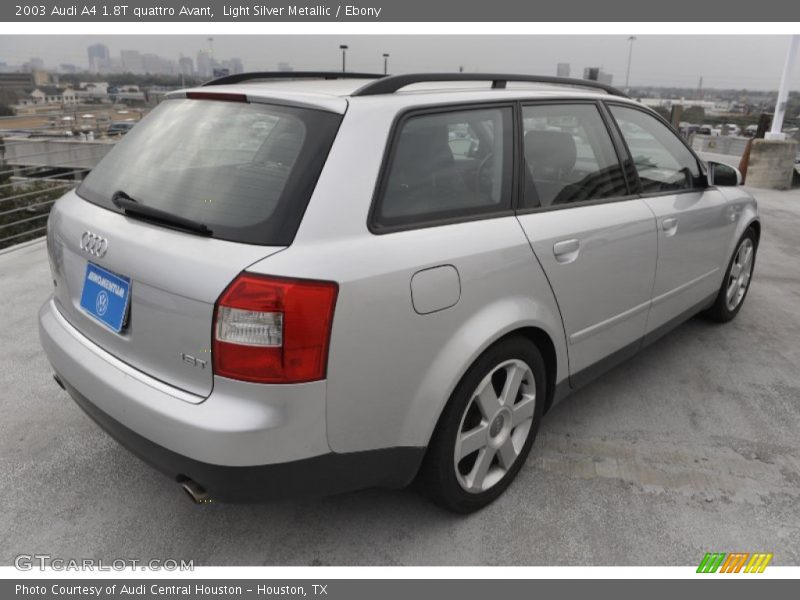 Light Silver Metallic / Ebony 2003 Audi A4 1.8T quattro Avant