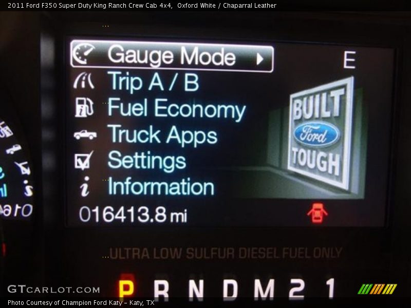 Oxford White / Chaparral Leather 2011 Ford F350 Super Duty King Ranch Crew Cab 4x4