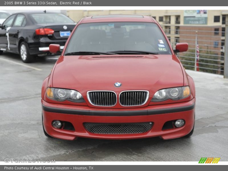 Electric Red / Black 2005 BMW 3 Series 330i Sedan