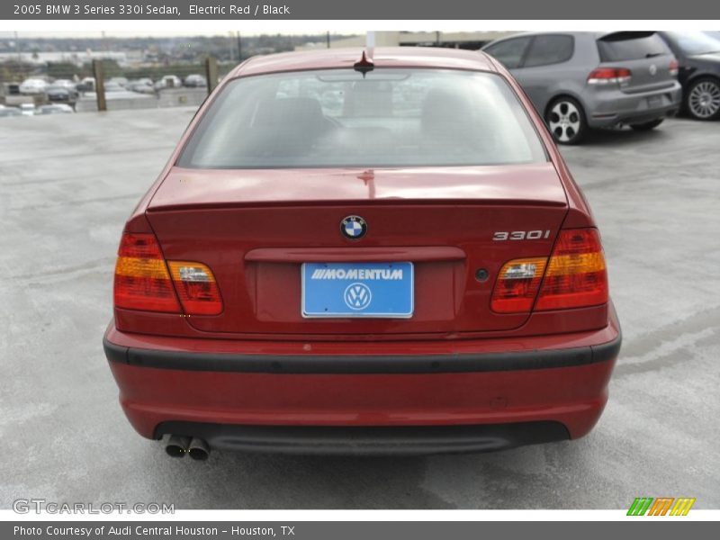 Electric Red / Black 2005 BMW 3 Series 330i Sedan