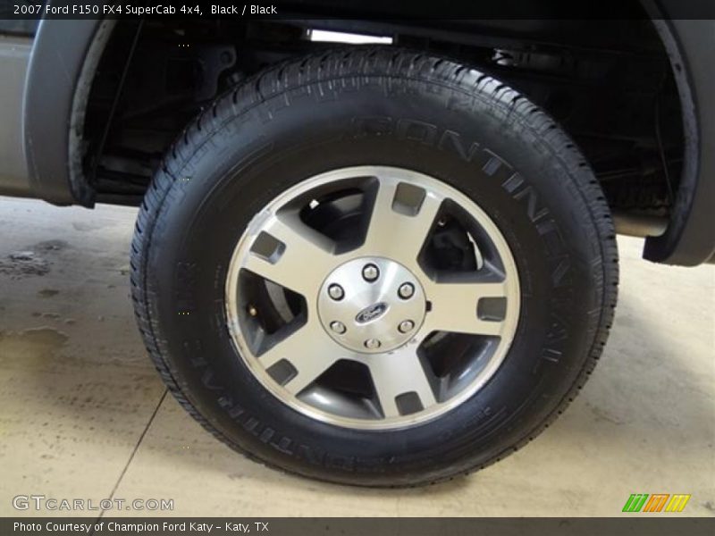 Black / Black 2007 Ford F150 FX4 SuperCab 4x4