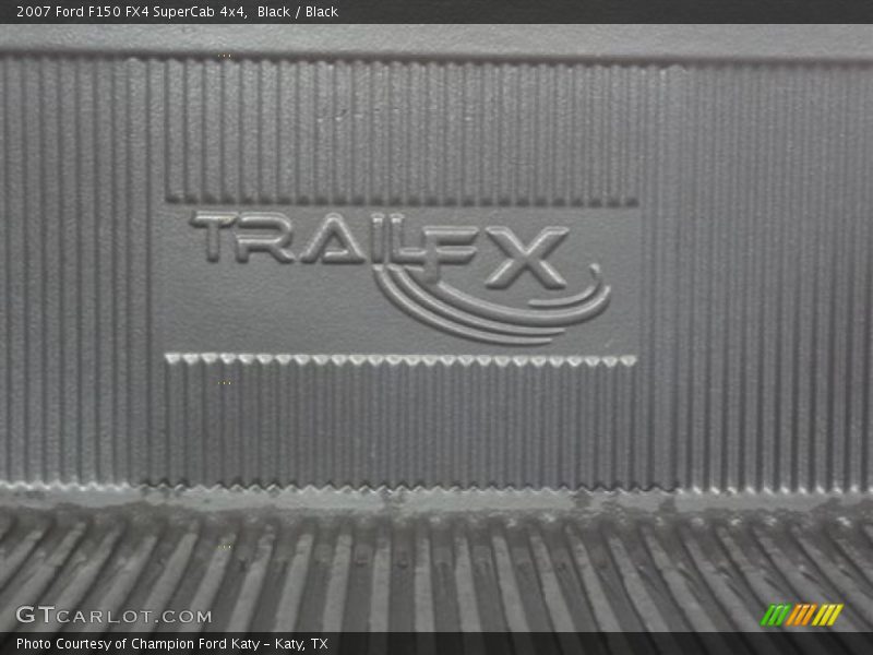 Black / Black 2007 Ford F150 FX4 SuperCab 4x4