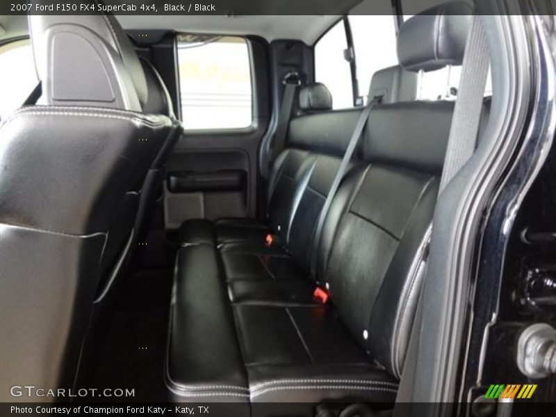Black / Black 2007 Ford F150 FX4 SuperCab 4x4