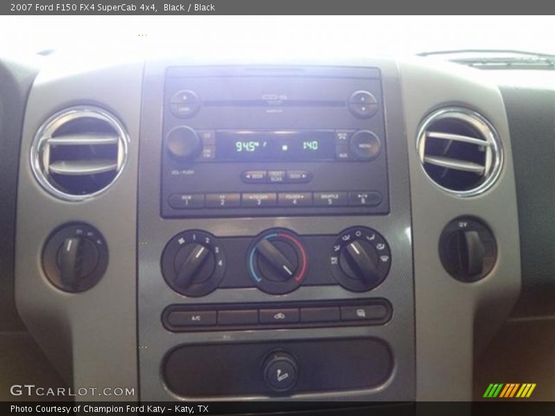 Black / Black 2007 Ford F150 FX4 SuperCab 4x4