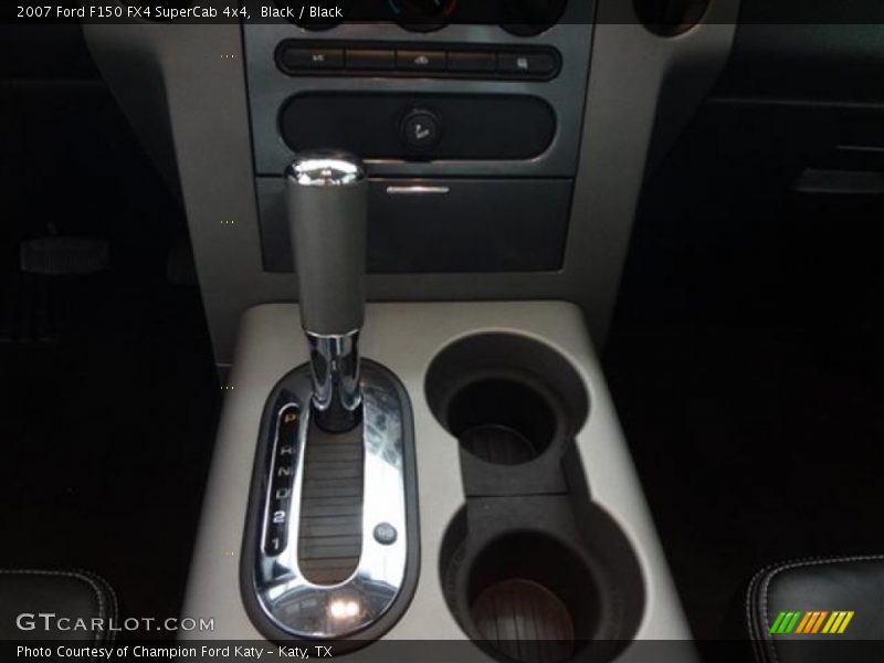 Black / Black 2007 Ford F150 FX4 SuperCab 4x4