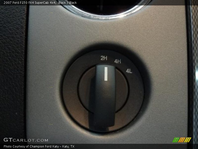 Black / Black 2007 Ford F150 FX4 SuperCab 4x4