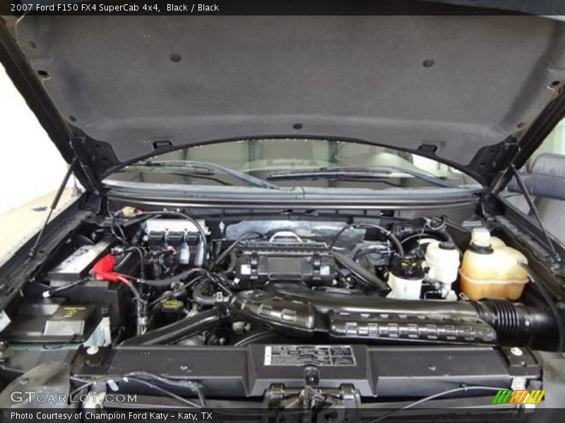Black / Black 2007 Ford F150 FX4 SuperCab 4x4