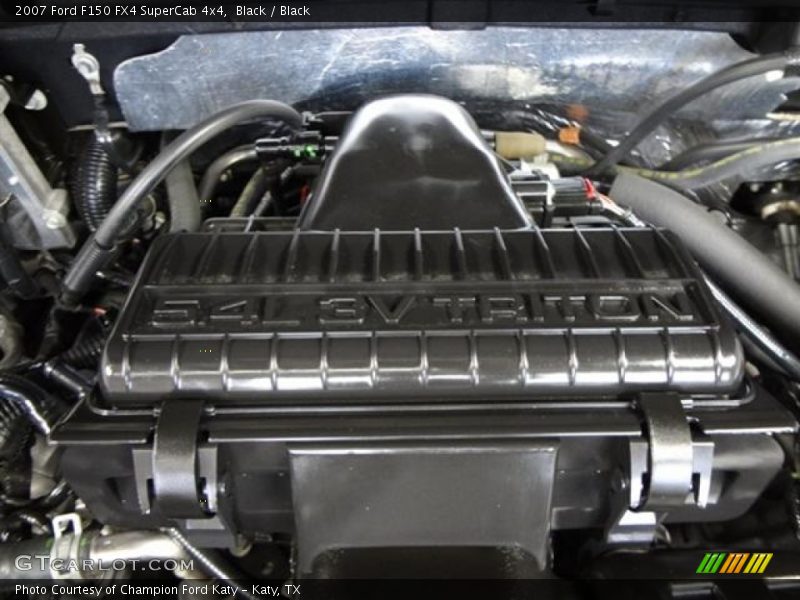 Black / Black 2007 Ford F150 FX4 SuperCab 4x4