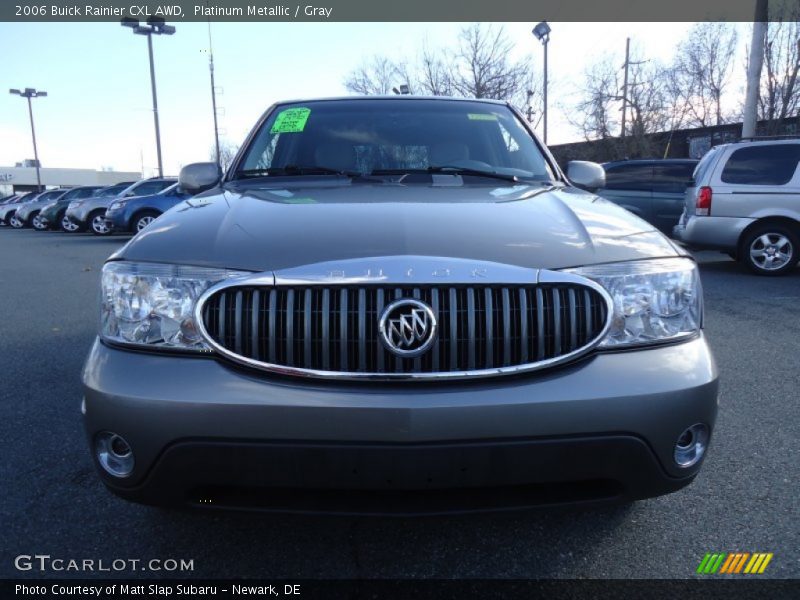 Platinum Metallic / Gray 2006 Buick Rainier CXL AWD